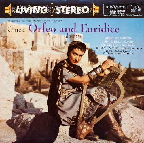 Gluck Orfeo ed Euridice Stevens della Casa Peters Monteux